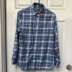 V.V. Plaid Flannel Button Up